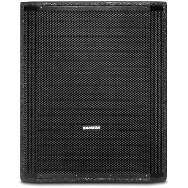 Samson RS1800A Subwoofer Activo 18'' PA, Bajos Potentes para Sonido Profesional