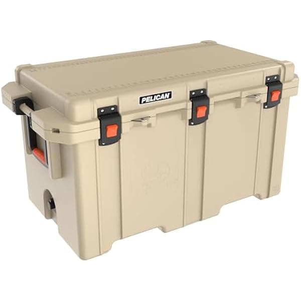 Pelican Elite 150QT-2-TAN Hielera/Cooler 150 qt portátil color beige resistente