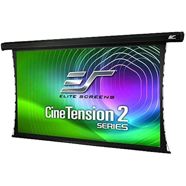 Elite Screens CineTension 2 TE100HW2-E36 pantalla para proyector 100'' 16:9 motorizada automática tab-tension material ISF cine en casa