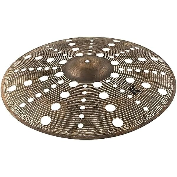 Zildjian K Custom Special Dry K1427 Platillo Crash Trash 21" para batería, sonido seco y oscuro