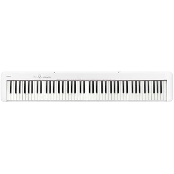 Casio CDP-S CDP-S110WEC5 Piano Digital 88 Teclas, Diseño Delgado, Blanco