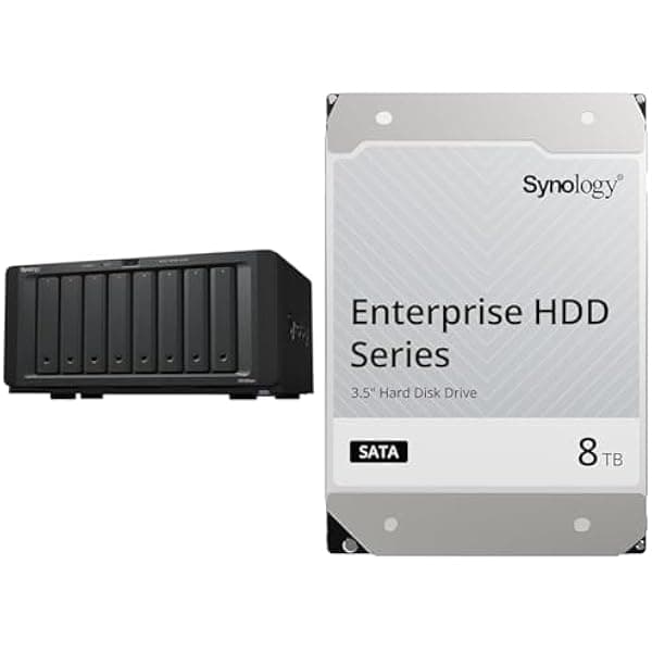 Synology DiskStation DS1823xs+ NAS 8 Bahías Sin Discos + HDD Enterprise 3.5" SATA HAT5310 8TB