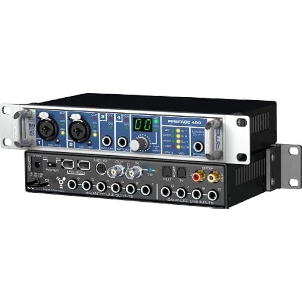 RME Fireface 400 interfaz de audio FireWire de alto rendimiento 24-bit/192 kHz 36 canales
