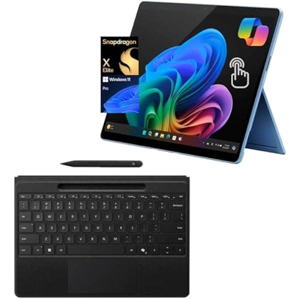 Microsoft Surface Pro 11 2 en 1 OLED 13” Snapdragon X Elite 12 núcleos 16GB/512GB Win 11 Pro Copilot+ teclado Flex + Slim Pen Sapphire