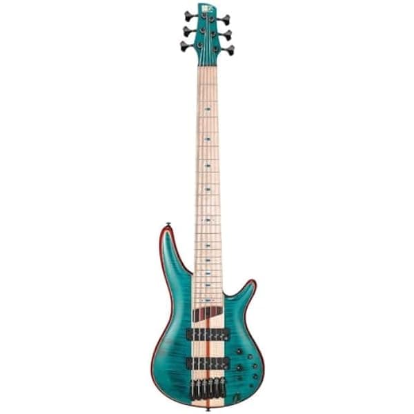Ibanez SR Premium SR1426B-CGL Bajo Eléctrico 6 Cuerdas Verde Caribeño Mate