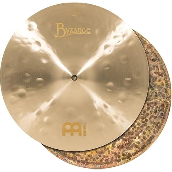 Meinl Cymbals Byzance B13JTH Hi-Hat 13'' jazz delgado, par de platillos (VIDEO)