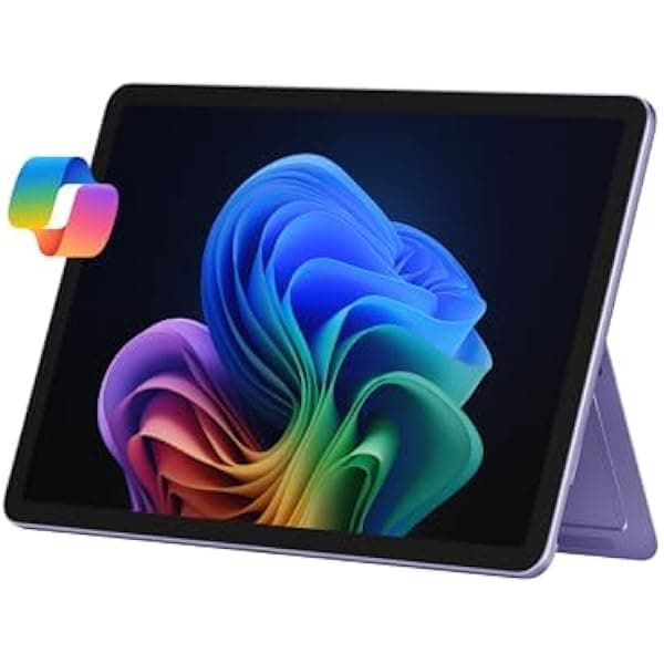 Microsoft Surface Pro EP2-33674 2 en 1 Laptop/Tablet, Windows 11 Copilot+, 12" táctil, Snapdragon X Plus 8 núcleos, 16GB RAM, 512GB SSD, Violeta