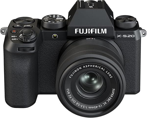 Fujifilm X-S20 Cámara Digital Sin Espejo Kit Lente XC15-45mm Negra 16781943