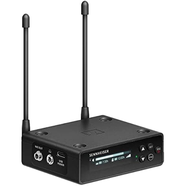 Sennheiser Pro Audio EW-DP EK (Q1-6) - Receptor Inalámbrico Profesional para Sonido de Alta Calidad 700050