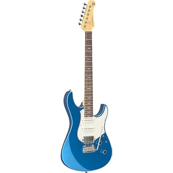 Yamaha Pacifica Guitarra Eléctrica Profesional con Estuche Rígido, Azul Brillante PACP12 SB