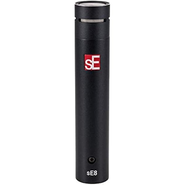 SE ELECTRONICS - Micrófono Condensador sE8 Diafragma Pequeño Cardioide con Diafragma Vaporizado en Oro