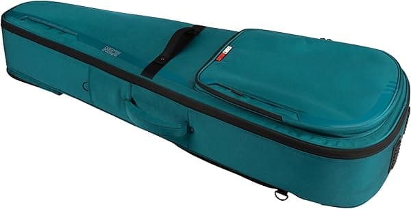 Gator Cases ICON Series G-ICONDREAD-BLU, Funda Premium Resistente al Clima para Guitarras Acústicas con Cierres de Cremallera Compatibles con Candado TSA Azul