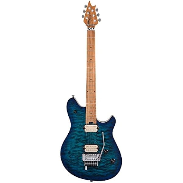 EVH Wolfgang Special QM Guitarra Eléctrica - Estallido de Cloro con Diapasón de Arce Tostado 5107701599