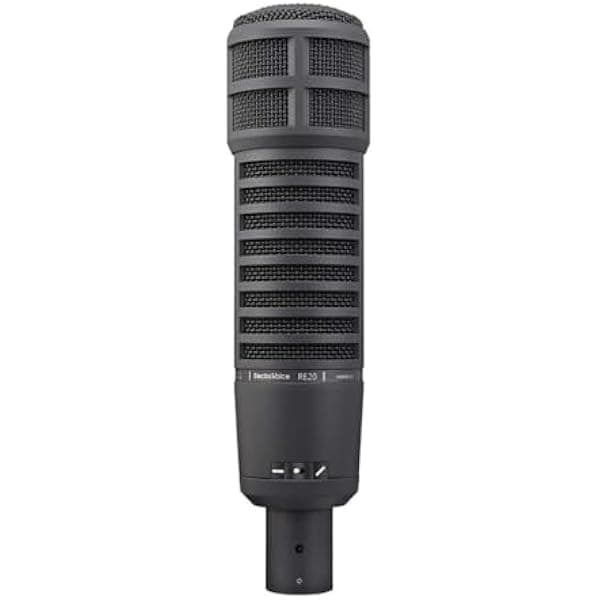 Electro-Voice Micrófono RE20 Profesional de Estudio de Grabación y Radio ZDM-1