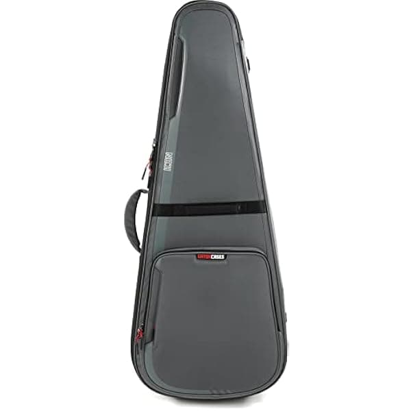 Gator Cases ICON Series G-ICONDREAD-GRY Funda Premium Resistente al Clima para Guitarras Acústicas con Cierres Aptos para Candado TSA Gris