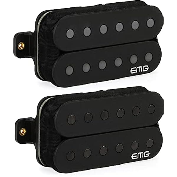 EMG Set de Micrófonos Humbuckers JR Daemonum de Jim Root, Negro (7193.00)