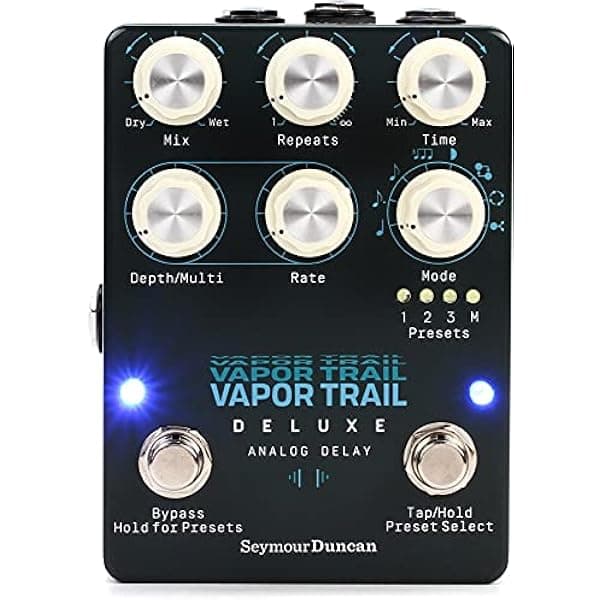 Seymour Duncan Vapor Trail Deluxe Pedal de Delay Analógico MSD VAPOR-DL-DELUXE