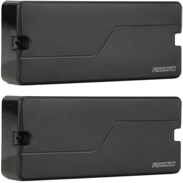Fishman Fluence Serie Signature Tosin Abasi Set de Micrófonos para Guitarra de 7 Cuerdas - Negro PRF-MS7-TA2
