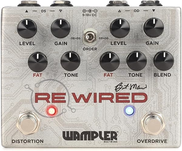 Wampler Bret Mason Overdrive/Distorsión Signature WAMPLER REWIRED