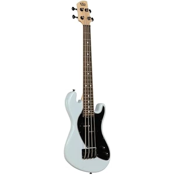 Kala U-BASS 4 Cuerdas Sólido Azul Pastel Con Trastes UBASS-SB-LB-FS