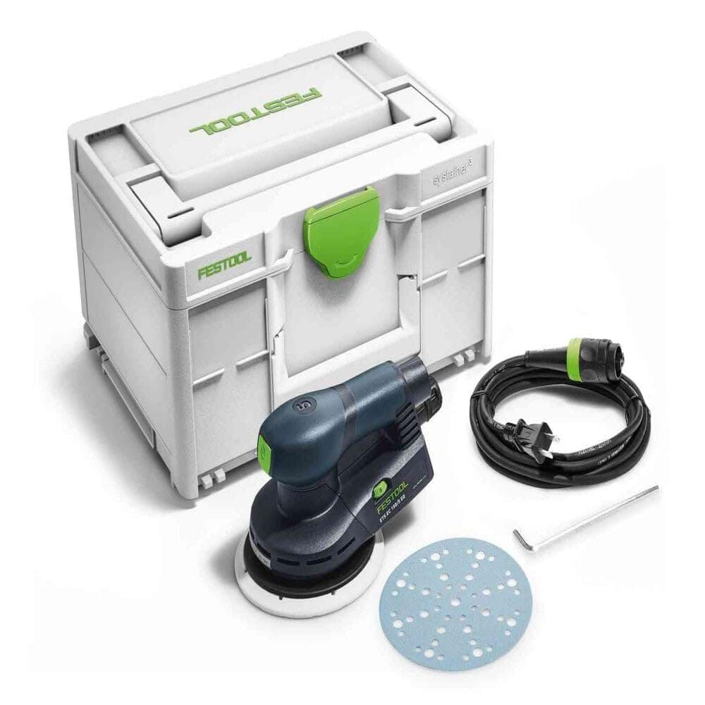 Festool 576339 Lijadora Roto-Orbital de 6 Pulgadas ETS EC150/5 EQ-Plus 5756339