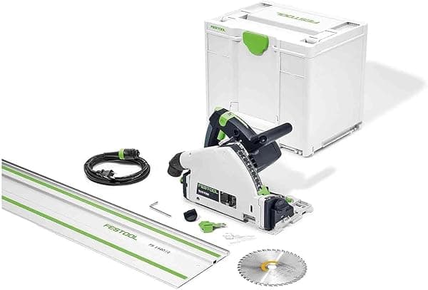Festool TS 55 FEQ-F-Plus-FS, Sierra Circular de Inmersión con Guía de 1400mm (55") 576012