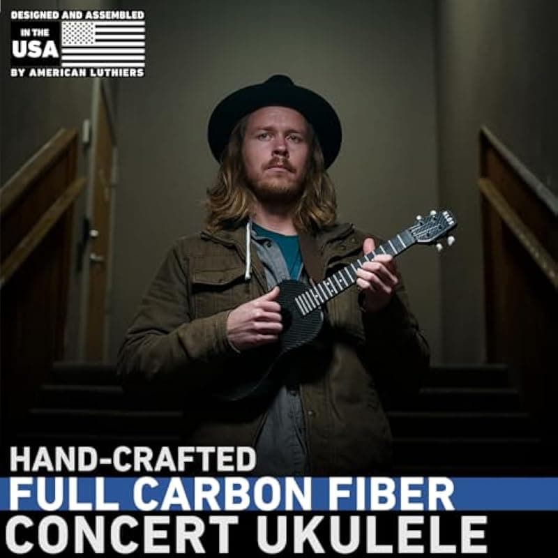 KLŌS Ukelele de concierto de carbono completo KLOS (acústico) X_U_CON