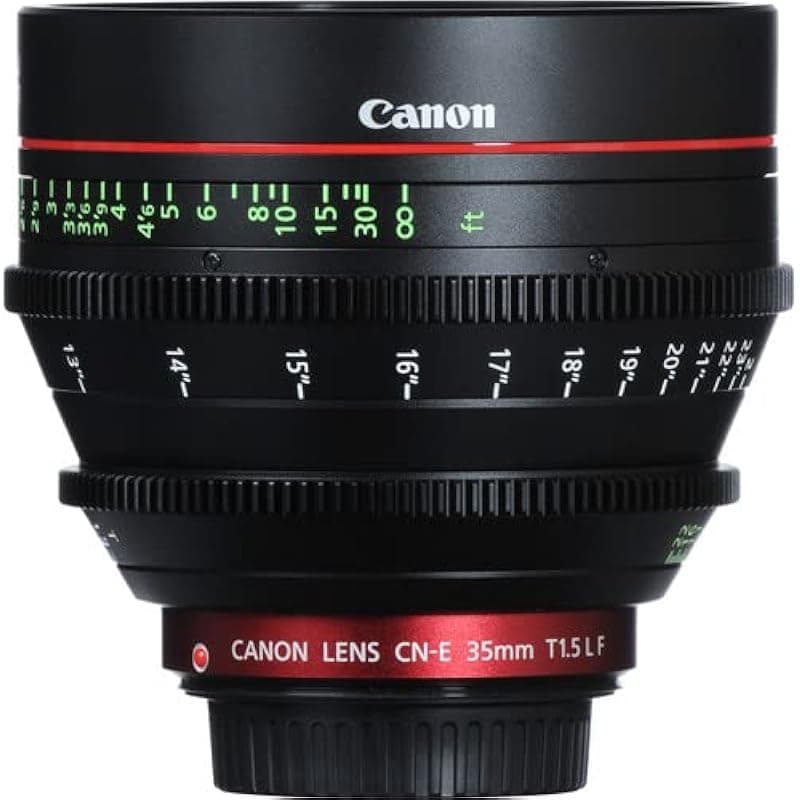 Canon CN-E 1.378 in T1.5 L F Cinema Prime Lens (EF Mount)