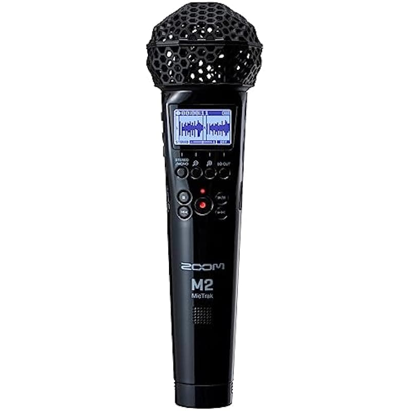 Teds Electronics Zoom M2 MicTrak - Kit esencial de micrófono estéreo y grabador