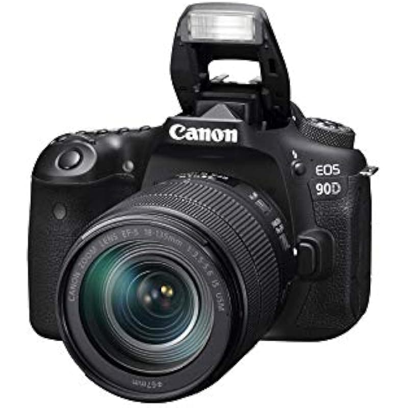 Canon EOS 90D Cámara Réflex Digital con Lente 18-135mm IS USM (Renovada) - Modelo 3616C016