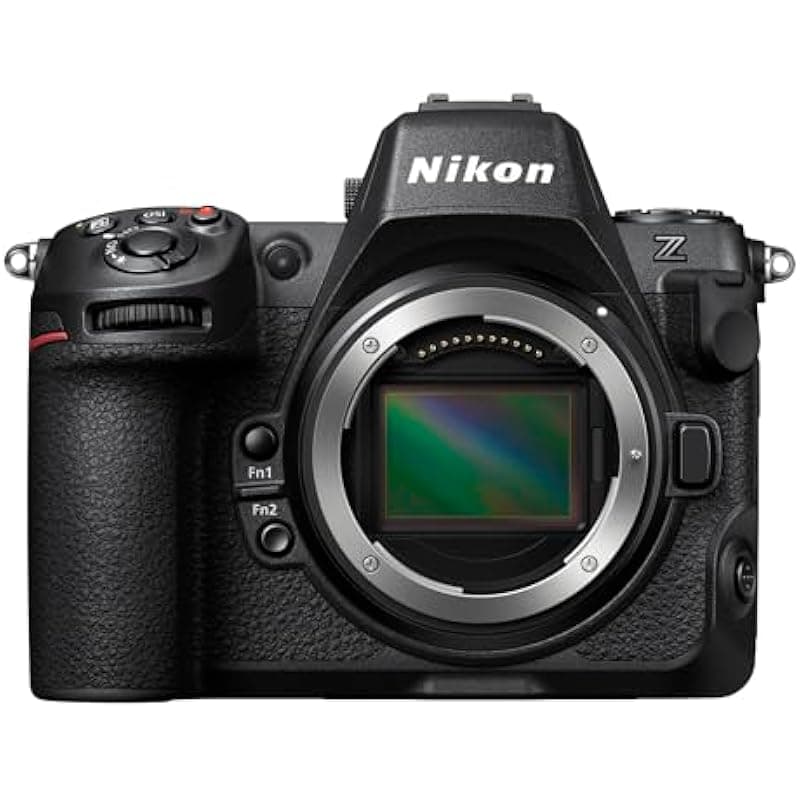 Nikon Z8 Cámara Mirrorless Full Frame FX 45.7MP BSI Stacked CMOS EXPEED 7 Video 8K UHD AF 493 Puntos 20fps RAW 5 Ejes VR Cuerpo (1695) E4NKZ8BODY