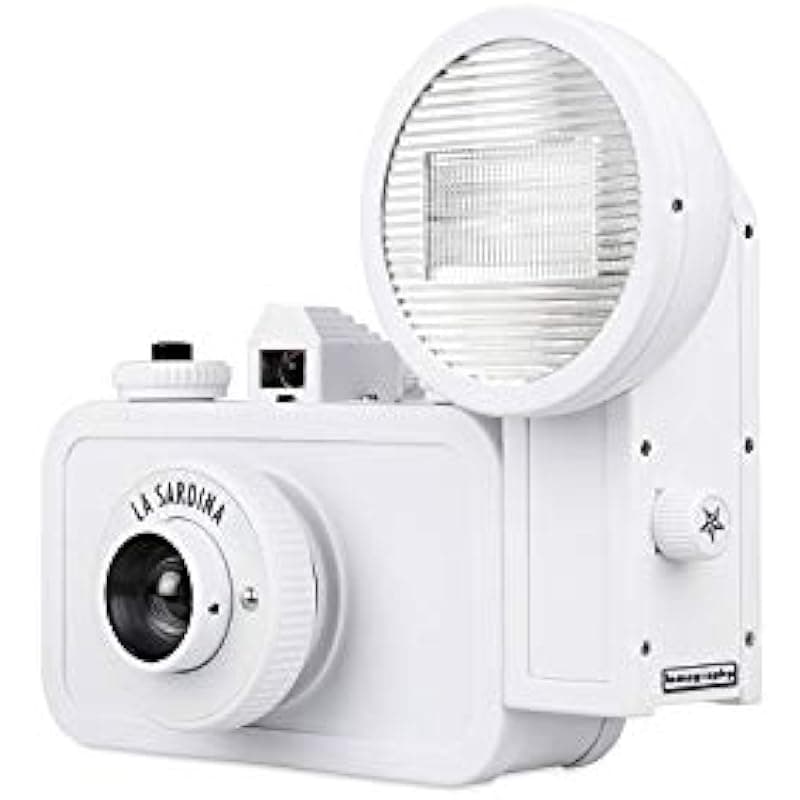 Lomography La Sardina y Flash DIY - Cámara de Película de 1.378 in SP200DIYB