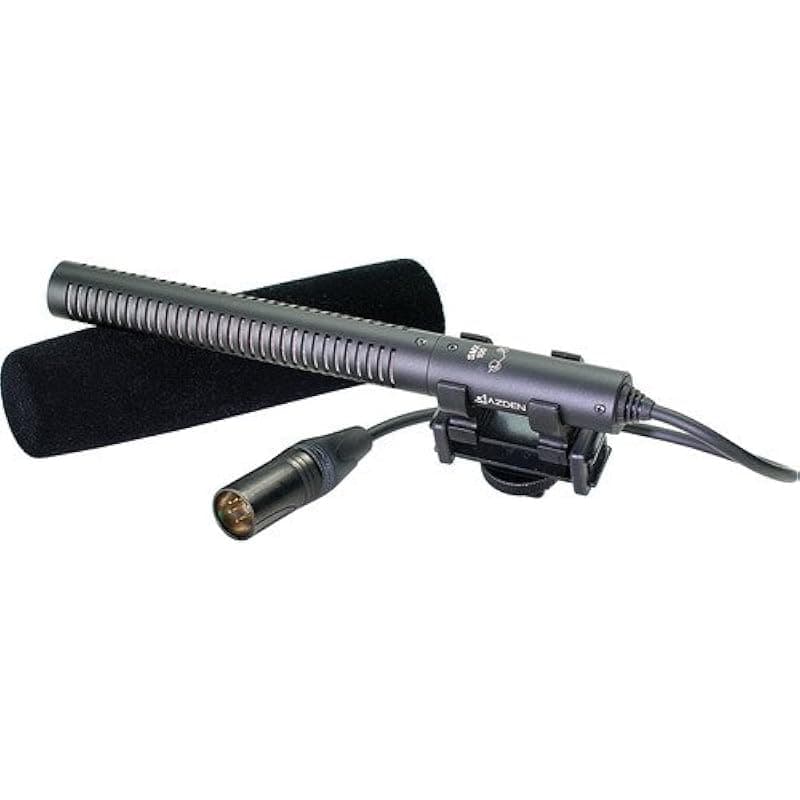 2x Azden SMX-100 XLR Phantom Power - Micrófono shotgun estéreo