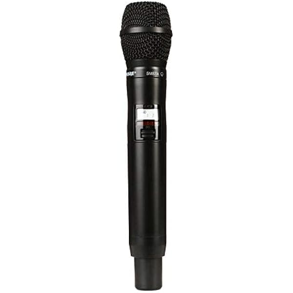 Shure QLXD2/SM87 Transmisor de micrófono inalámbrico de mano con cápsula SM87 (el receptor se vende por separado)