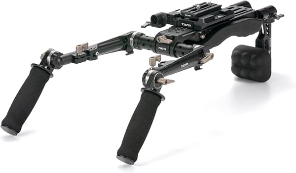 Tilta Equipo de hombro ligero | Compatible con cámaras DSLR, sin espejo y compactas de cine | TA-LSR-B
