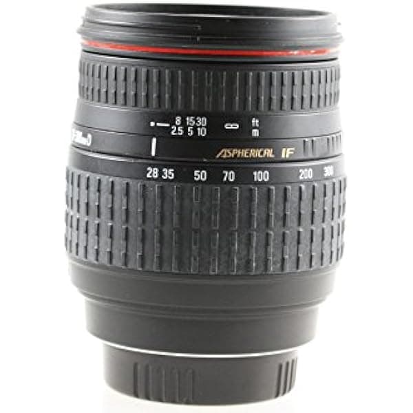 Sigma 28-300 F3.5-5.6 IF Compact Hyper Zoom Lente asférica-Minolta 792205