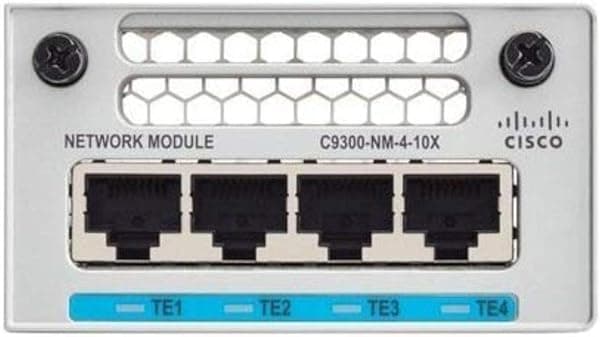CISCO DISEÑADO C9300-NM-4M Módulo de expansión Catalyst 9300 C9300-NM-4M