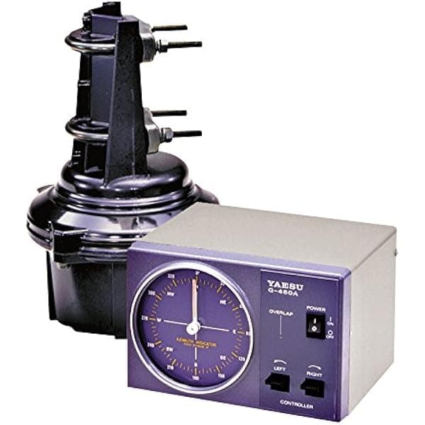Yaesu Rotador y controlador de antena G-450A. Conectores incluidos.