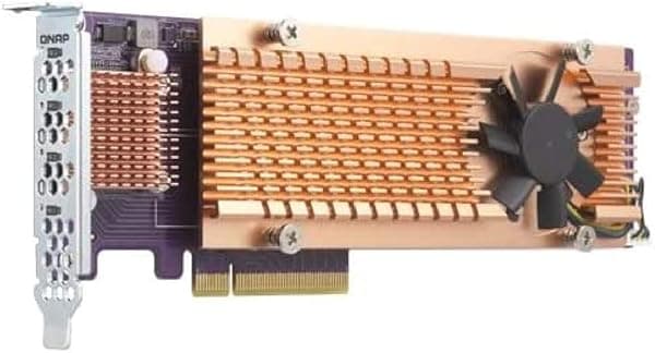 QNAP Accesorio Quad M.2 PCIE SSD tarjeta de expansión QM2-4P-384A soporta hasta 4 M.2 2280