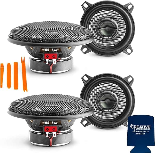 Focal - Dos pares de altavoces coaxiales de 100AC Access Series de 4" FocalBDL191015-07