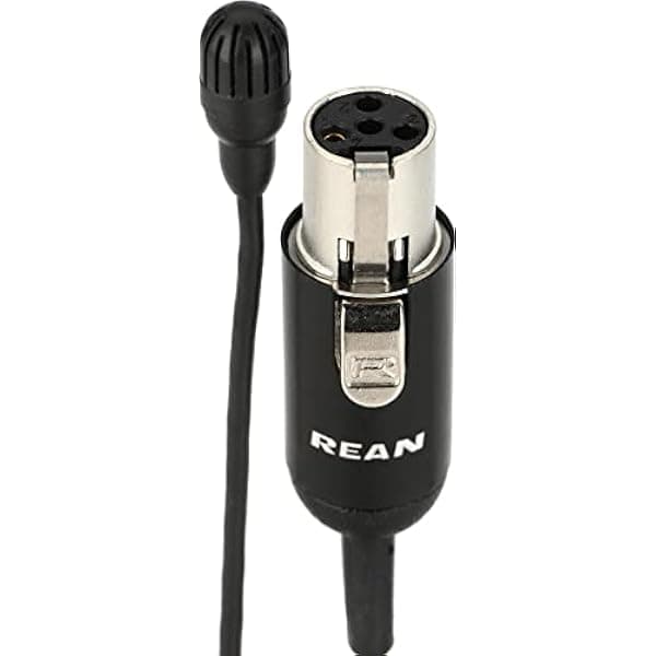Shure TwinPlex TL46B O-MTQG Micrófono Lavalier Omnidireccional con Conector TA4F - Negro
