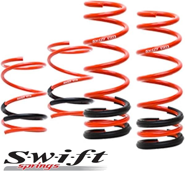 Swift 4N907 - Muelles para bajar los resortes para Infiniti G37X Sedan 08+
