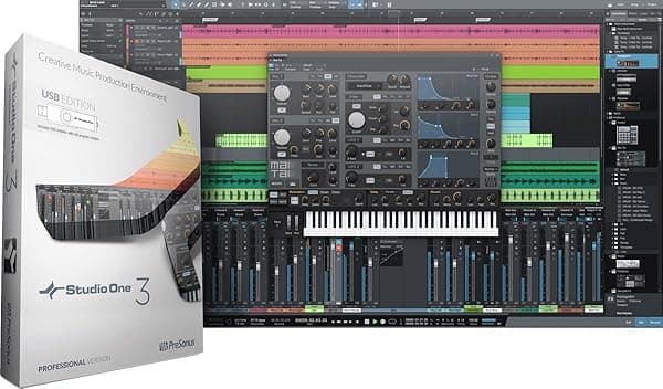 PreSonus Studio One 3 Professional: Caja con licencia y pendrive USB S1 PROF3.0 MEDINSIDE