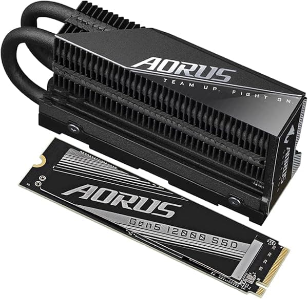 GIGABYTE AORUS Gen5 12000 M.2 2TB PCI Express 5.0 3D TLC NAND NVMe AG512K2TB