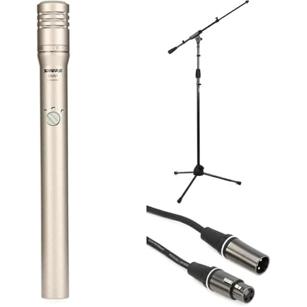 Shure Paquete de soporte y cable SM81 KSM81Pack