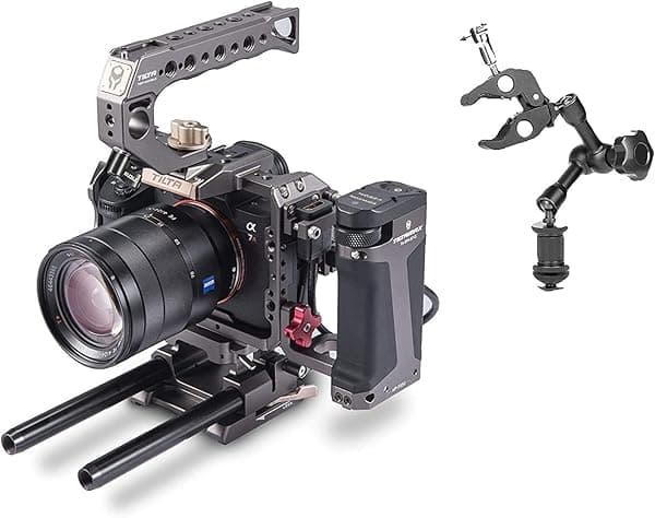 Tilta TA-T17-C-G con kit de mango de enfoque C para Sony A7 A9 A7III A7R3 A7M3 A7S3 para cámara Sony A7/A9 Series