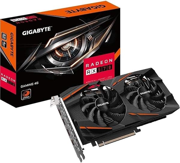 Gigabyte AORUS Tarjetas gráficas Radeon RX 570 4 GB GV-RX570AORUS-4GD GV-RX570GAMING-4GD