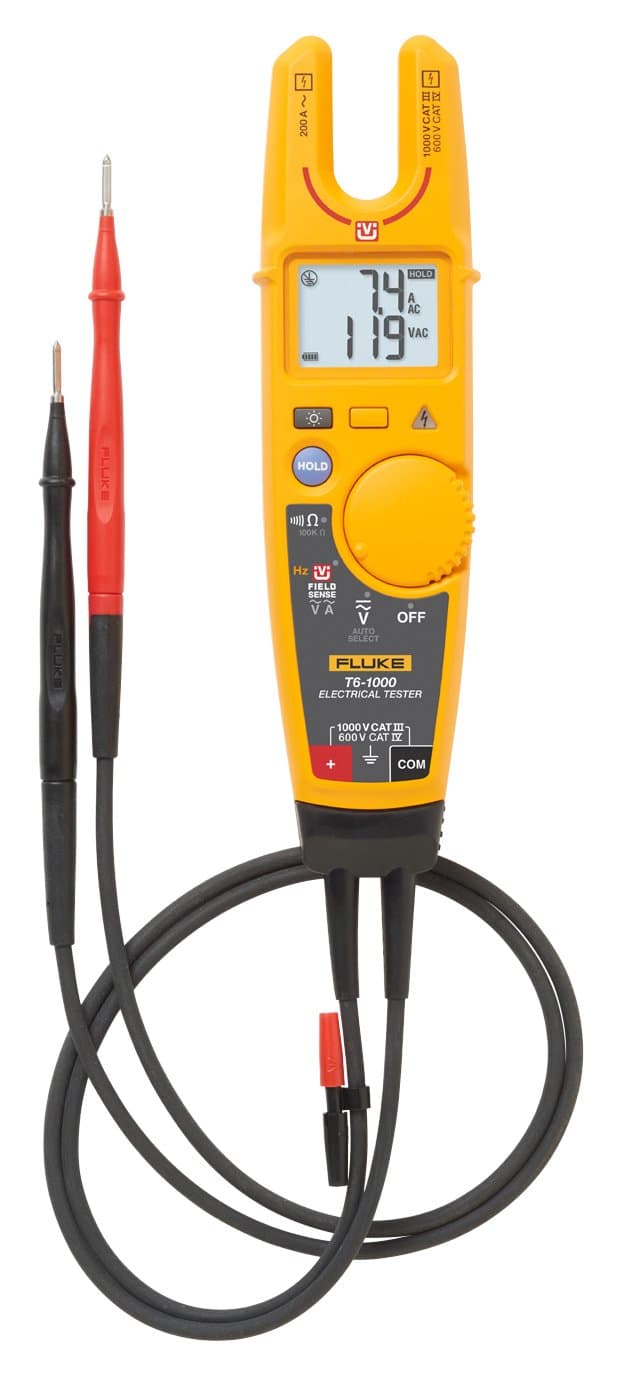 Fluke Paquete T6-1000/PRV240FS con probador, unidad de prueba y correa para colgar 4910393