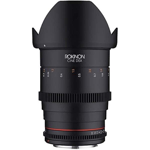 Rokinon Lente de Cine Gran Angular de Alta Velocidad T1.5 de 1.378 in para Fuji X DSX 35mm