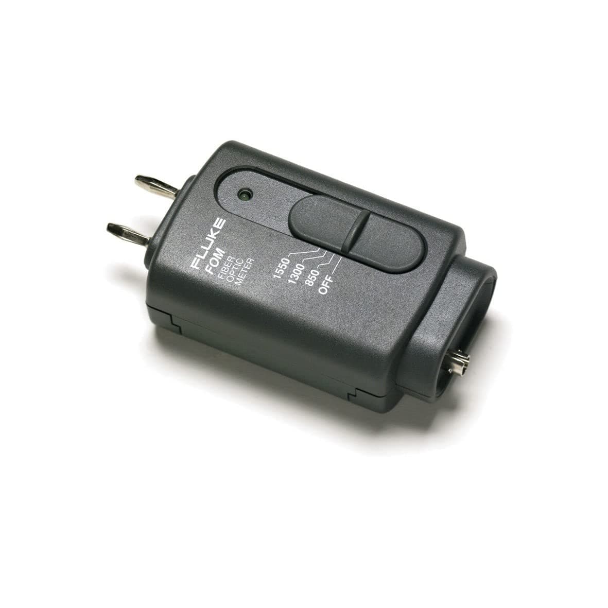 Fluke Metro de poder de la fibra óptica del FOM, batería alcalina 9V, temperatura de funcionamiento de 0 a 40 grados C